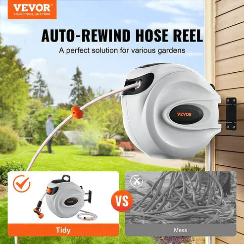 Commercial Automatic Hose Reeler - Weatherproof