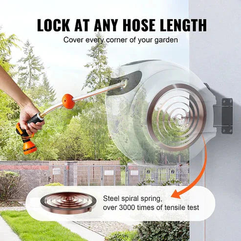 Commercial Automatic Hose Reeler - Weatherproof